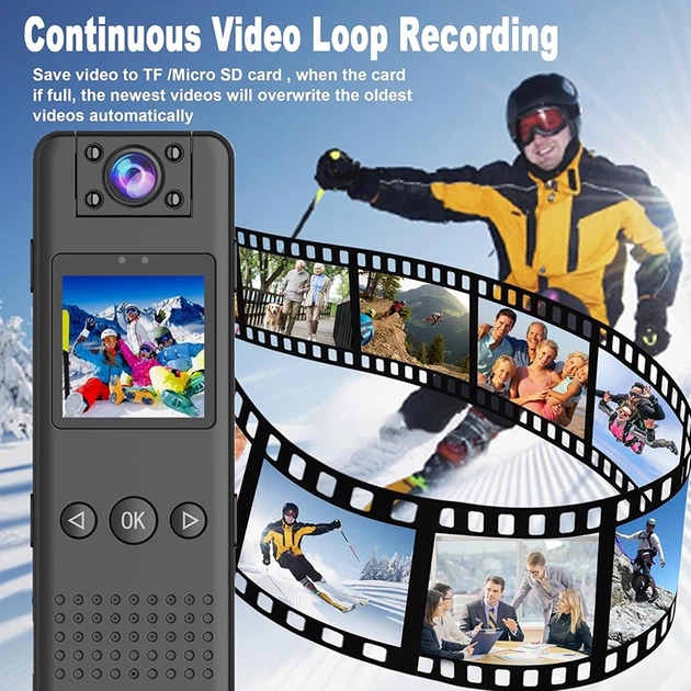 Портативная нагрудная камера M51 1080P Black - изображение 5
