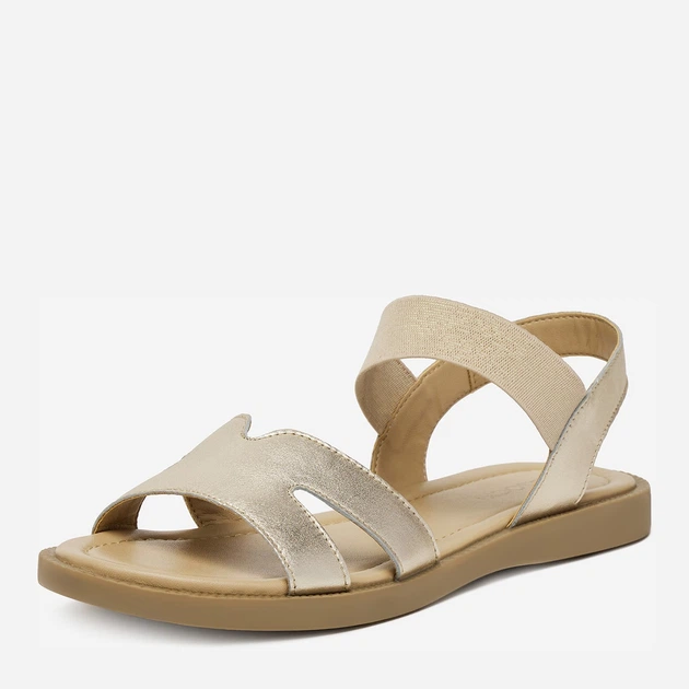 Жіночі сандалії шкіряні Lasocki WI23-3096-02 5906751019528 41 26.6 см Золотисті (5906751019627) - зображення 3
