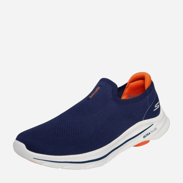 Мужские слипоны Skechers 216777 NVOR 40 (7.5US) 25.5 см Синие (199025486248) - изображение 2