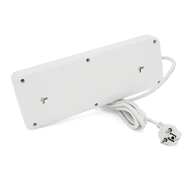 Мережевий подовжувач/фільтр/розгалужувач 3 м (D6) 6 розеток EU/4xUSB/1-PD (Type-C) (22) - зображення 2