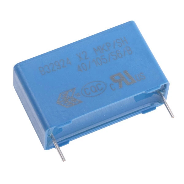 Конденсатор пленочный 1uF 305VAC X2 20% (B32924C3105M000 – Epcos) 31,5x11x19mm P=27,5mm - 354155 - Фото 1 Конденсатор пленочный 1uF 305VAC X2 20% (B32924C3105M000 – Epcos) 31,5x11x19mm P=27,5mm - 354155 - изображение 1