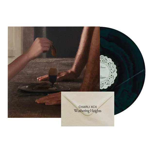 Виниловая пластинка Charli XCX - Wuthering Heights, Black & Dark Green Marbled Vinyl - изображение 2