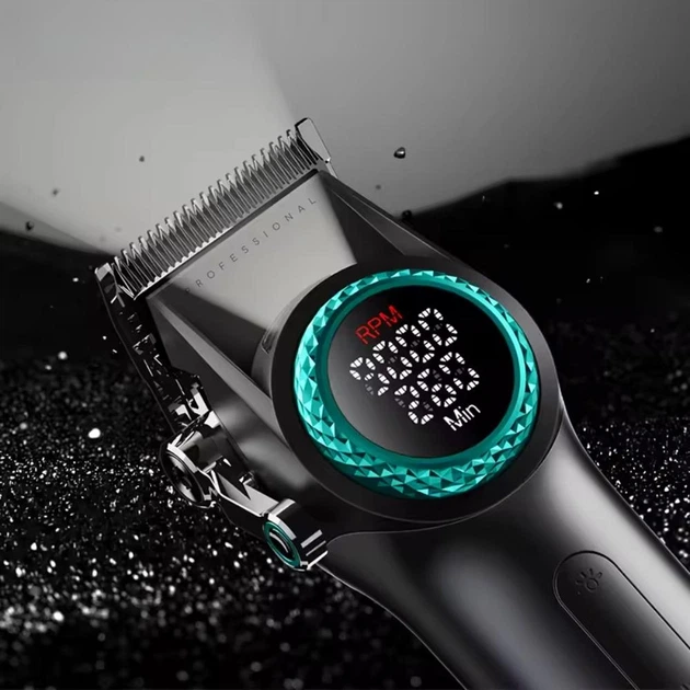 Профессиональная машинка для стрижки VGR V-001 Аккумуляторная машинка для стрижки 10 насадок - изображение 10