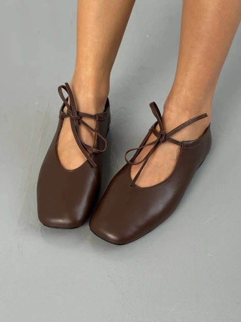 Балетки VZUTIK 41 Шоколадний 9902-3/41 - изображение 3