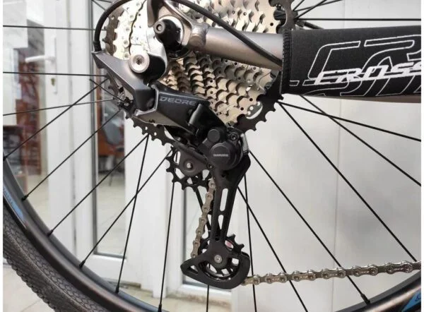 Велосипед горный алюминиевый Crosser Solo 29" рама 21 (1*12) DEORE Синий - Фото 5 Велосипед горный алюминиевый Crosser Solo 29" рама 21 (1*12) DEORE Синий - изображение 5