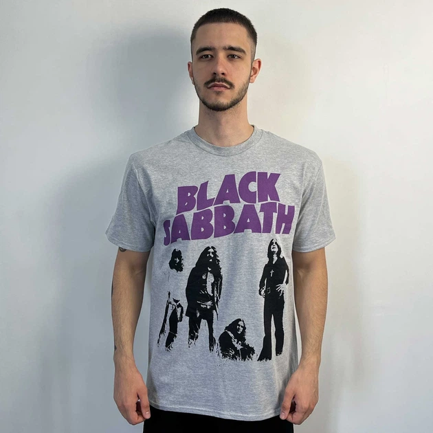 Футболка Black Sabbath - Masters Of Doom світло-сіра меланжева S - Фото 1 Футболка Black Sabbath - Masters Of Doom світло-сіра меланжева S - зображення 1