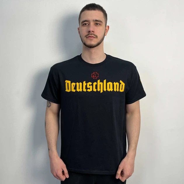 Футболка Rammstein - Deutschland чорна L - Фото 1 Футболка Rammstein - Deutschland чорна L - изображение 1