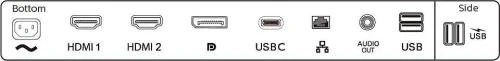 Монітор 27" Philips 279P1/00 Black - зображення 4