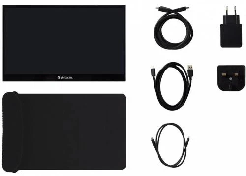 Монітор портативний 17.3" Verbatim PMT-17, Black (49593) - зображення 2