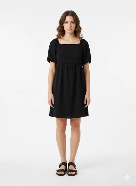 Платье Monki L Черный 1103604 - Фото 1 Платье Monki L Черный 1103604 - изображение 1