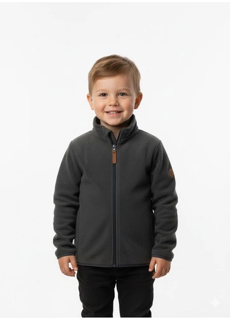 Толстовка на флисе H&M 80 Серый 0987449 - Фото 2 Толстовка на флисе H&M 80 Серый 0987449 - изображение 2