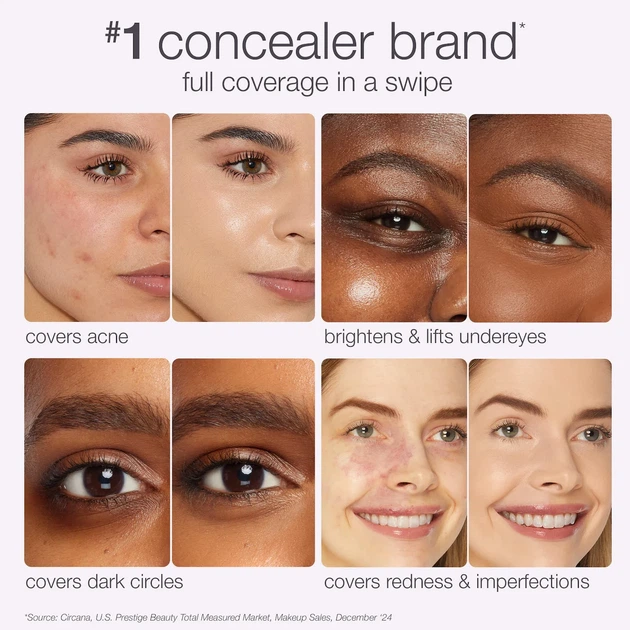 Консилер Tarte mini shape tape full coverage matte concealer оттенок 12N fair neutral (1ml) - изображение 3