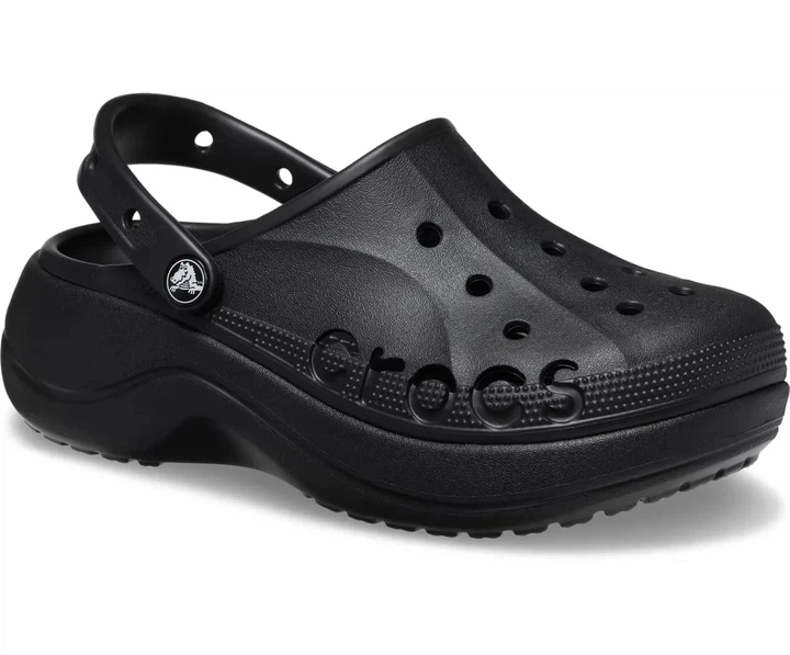 Жіночі крокси на платформі Сrocs Baya Platform Clog, чорні, W9/39-40/25.5см - Фото 2 Жіночі крокси на платформі Сrocs Baya Platform Clog, чорні, W9/39-40/25.5см - зображення 2