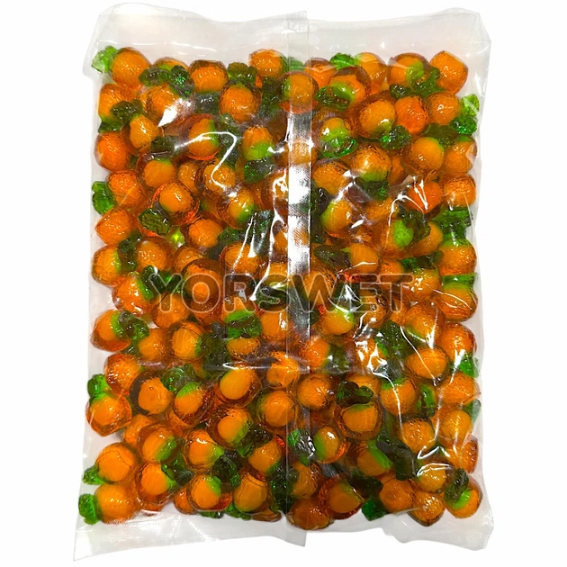 Жувальні цукерки 4D Spark Peelable Jelly Candies Апельсин 1 кг (0164) - изображение 2