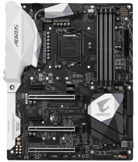 Материнська плата Gigabyte GA-Z270X-Gaming 7 LGA 1151v1 (GA-Z270X-Gaming 7) Б/В - зображення 2