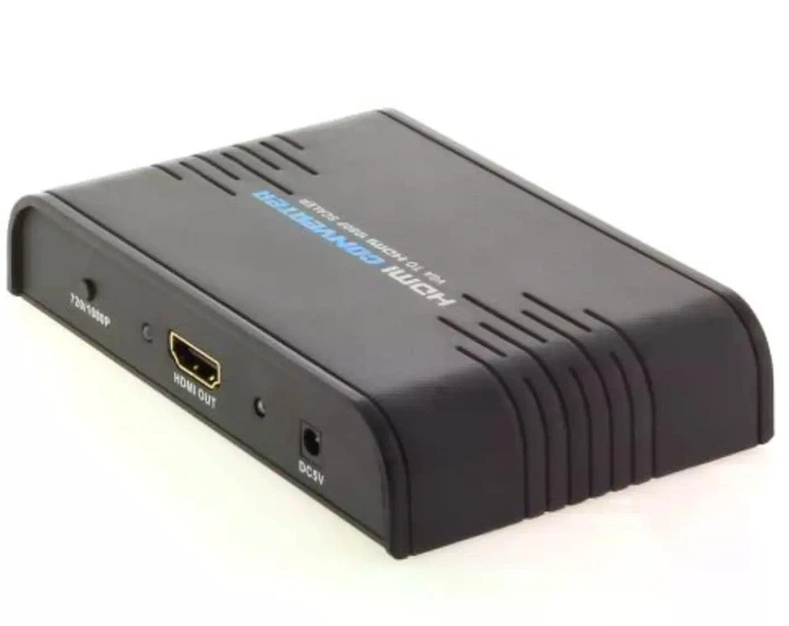 Конвертер VGA 1шт со звуком в цифровой HDMI 1080p Lenkeng LKV352a универсальный адаптер для ПК проекторов и ТВ - изображение 10