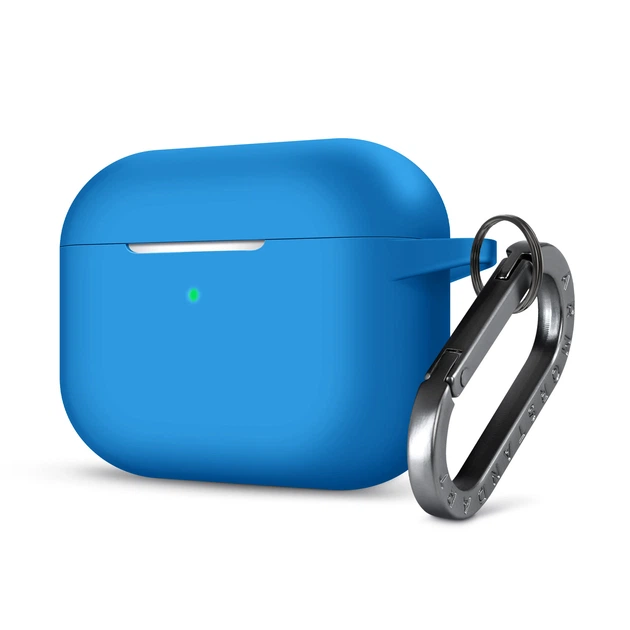 Силиконовый чехол для наушников Apple AirPods Pro, Hang Case, синий, ультратонкий защитный кейс толщиной 2 мм, защита от царапин, пыли и ударов, компактный, с карабином для крепления, ArmorStandart (ARM56073) - Фото 1 Силиконовый чехол для наушников Apple AirPods Pro, Hang Case, синий, ультратонкий защитный кейс толщиной 2 мм, защита от царапин, пыли и ударов, компактный, с карабином для крепления, ArmorStandart (ARM56073) - изображение 1