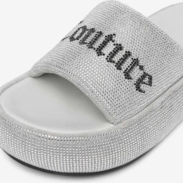 Женские шлепанцы Juicy Couture WSS21515-04 5906751063255 39 25.9 см Серые (5906751063323) - изображение 8