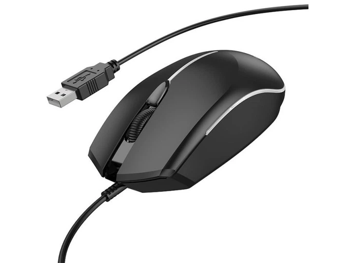 Миша Borofone BG10 Black - зображення 3