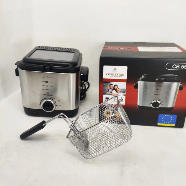 Фритюрница для дома на 1.5л Crownberg CB-5542 1200Вт - изображение 4