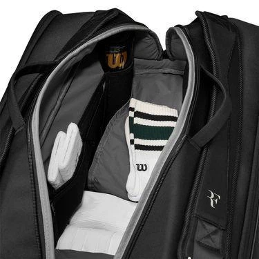Чехол Wilson RF TOURNAMENT RACQUET BAG BLACK WR8032701001 - изображение 4