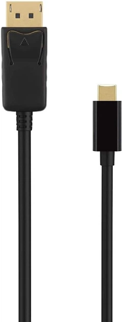 Кабель USB Type-C - DisplayPort v1.2 1.8 м Black - зображення 2