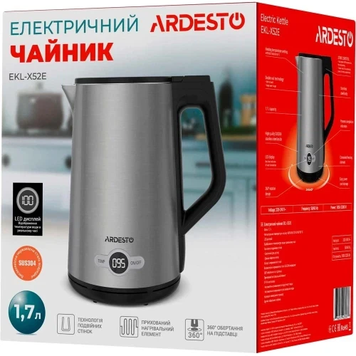Электрочайник Ardesto EKL-X52E - изображение 5