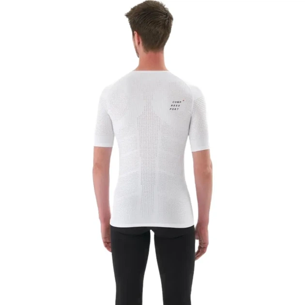 Футболка Compressport On/Off SS Tshirt Mns white XL (100078238) - изображение 2