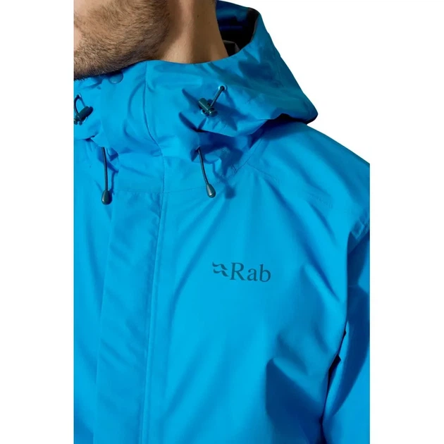 Куртка Rab Downpour Jacket Mns Maya Blue M (100084266) - изображение 3
