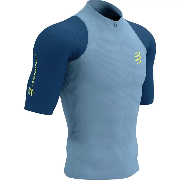 Футболка Compressport Trail Racing Postural SS Top Mns Denim/poseidon M (100078243) - Фото 5 Футболка Compressport Trail Racing Postural SS Top Mns Denim/poseidon M (100078243) - изображение 5