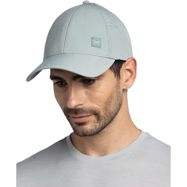 Кепка летняя бейсболка Buff Summit Cap Solid flint L/XL (100080711) - изображение 4
