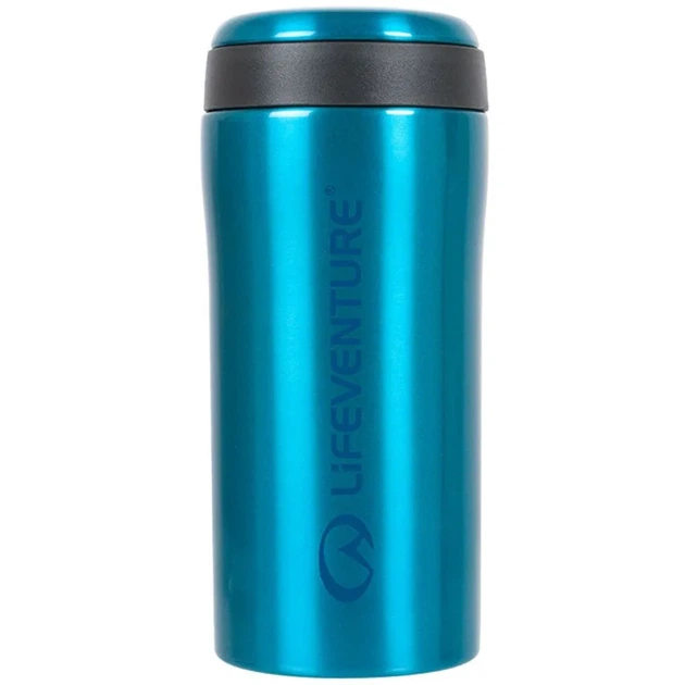 Термочашка Lifeventure Thermal Mug Gloss blue Uni (100004517) - Фото 1 Термочашка Lifeventure Thermal Mug Gloss blue Uni (100004517) - изображение 1