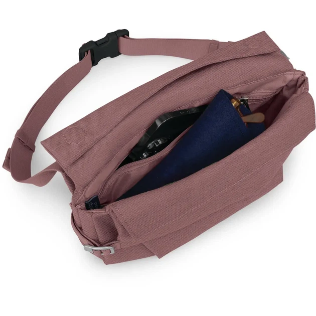 Поясна сумка Osprey Arcane Hip Bag purple garnet heather O/S фіолетова - Фото 2 Поясна сумка Osprey Arcane Hip Bag purple garnet heather O/S фіолетова - изображение 2