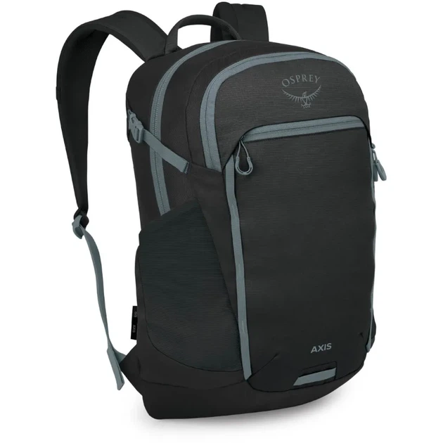 Рюкзак міський Osprey Axis black/shale grey Uni (100087163) - Фото 1 Рюкзак міський Osprey Axis black/shale grey Uni (100087163) - зображення 1