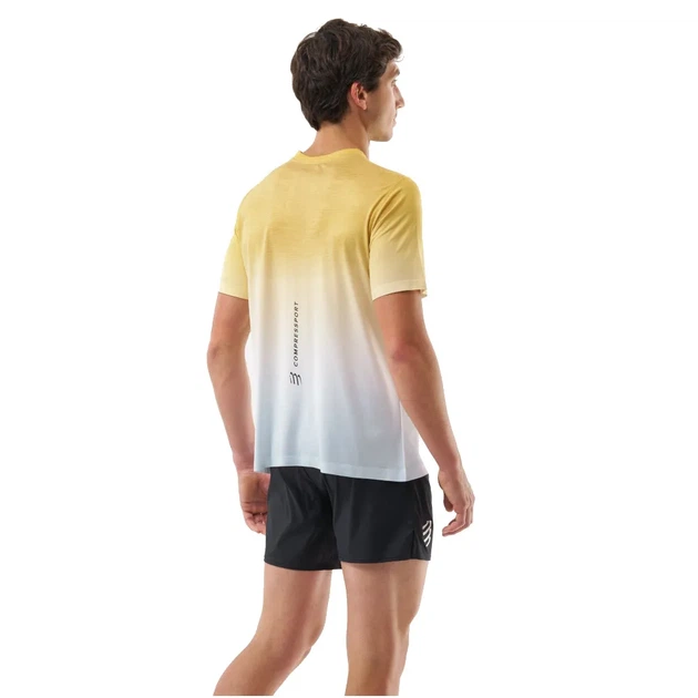 Футболка Compressport Performance SS Tshirt Mns ceylon yellow/grey dawn XXL (100086164) - Фото 2 Футболка Compressport Performance SS Tshirt Mns ceylon yellow/grey dawn XXL (100086164) - зображення 2