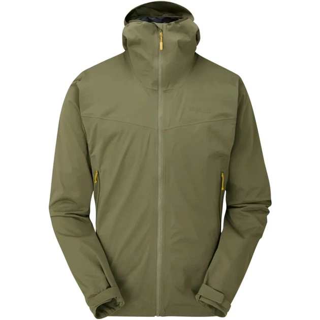 Куртка Rab Kinetic 2.0 Jacket Mns Light khaki M (100084257) - Фото 3 Куртка Rab Kinetic 2.0 Jacket Mns Light khaki M (100084257) - зображення 3