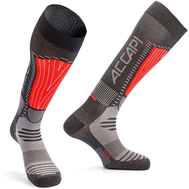 Теплі шкарпетки спортивні Accapi Ski Touch Black/red L (100078190) - Фото 1 Теплі шкарпетки спортивні Accapi Ski Touch Black/red L (100078190) - зображення 1