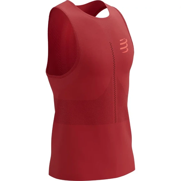 Майка чоловіча спортивна для бігу тренувань облягаюча Compressport Pro Racing Singlet M Samba red M (100078224) - Фото 1 Майка чоловіча спортивна для бігу тренувань облягаюча Compressport Pro Racing Singlet M Samba red M (100078224) - зображення 1