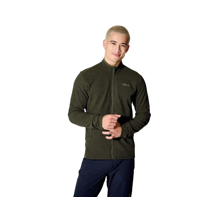 Флісова кофта Rab Stavel Jacket Mns army L (100085567) - Фото 1 Флісова кофта Rab Stavel Jacket Mns army L (100085567) - зображення 1
