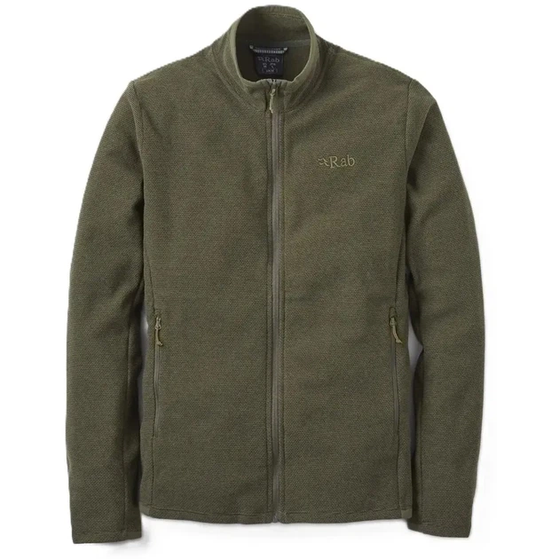 Флісова кофта Rab Stavel Jacket Mns army L (100085567) - Фото 2 Флісова кофта Rab Stavel Jacket Mns army L (100085567) - зображення 2