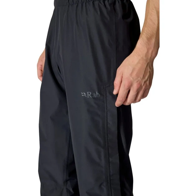 Штани Rab Downpour Pants Mns Black M (100084273) - Фото 6 Штани Rab Downpour Pants Mns Black M (100084273) - изображение 6