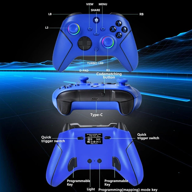 Lampelc Xbox, PC Controller WR-007 - зображення 7