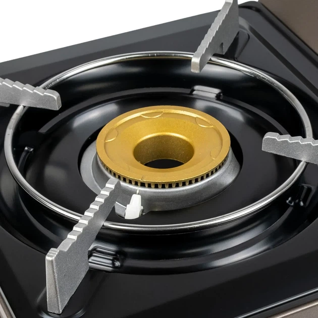 Плита газовая портативная Tribe Universal с переходником на большой баллон (T-HD-0003-grey) - изображение 4