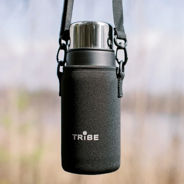 Чохол Tribe Neoprene Cover для термосів Expedition та Soft Touch 1,2 л (T-DF-0011-black) - зображення 8