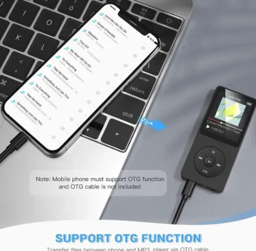 MP3 плеєр AGPTEK A02S - Фото 3 MP3 плеєр AGPTEK A02S - зображення 3