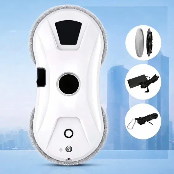 Робот для мытья окон Germatic W14S ультразвуковое увлажнение пульт ДК страхование Белый - изображение 3