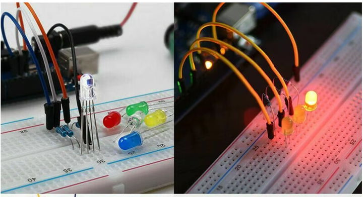 Науковий ігровий набір DIY Arduino UNO R3 навчальний експериментів для навчання електриці 830 деталей - изображение 8