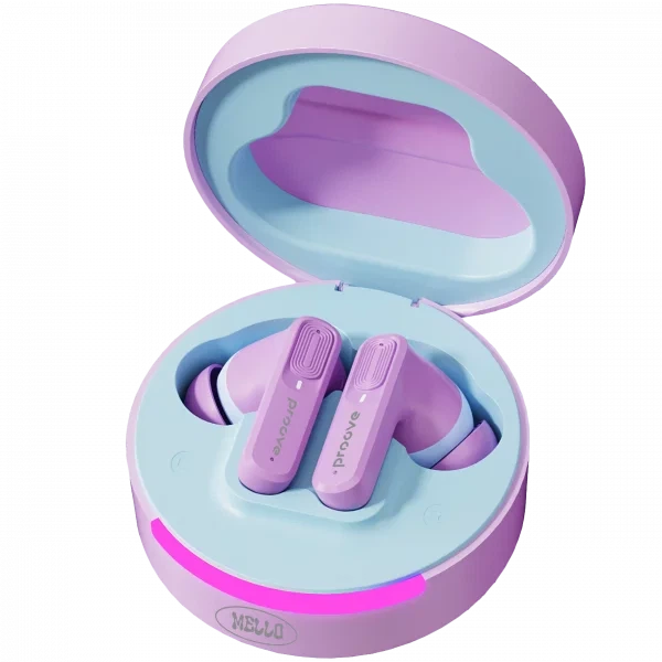 Навушники BT Proove Mello TWS with ANC (APP) (Cotton Candy) - Фото 2 Навушники BT Proove Mello TWS with ANC (APP) (Cotton Candy) - зображення 2