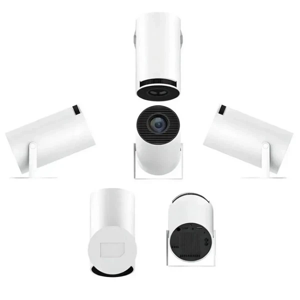 Портативний проектор Android 11 Wi-Fi White 720P UKC (8829) - зображення 2