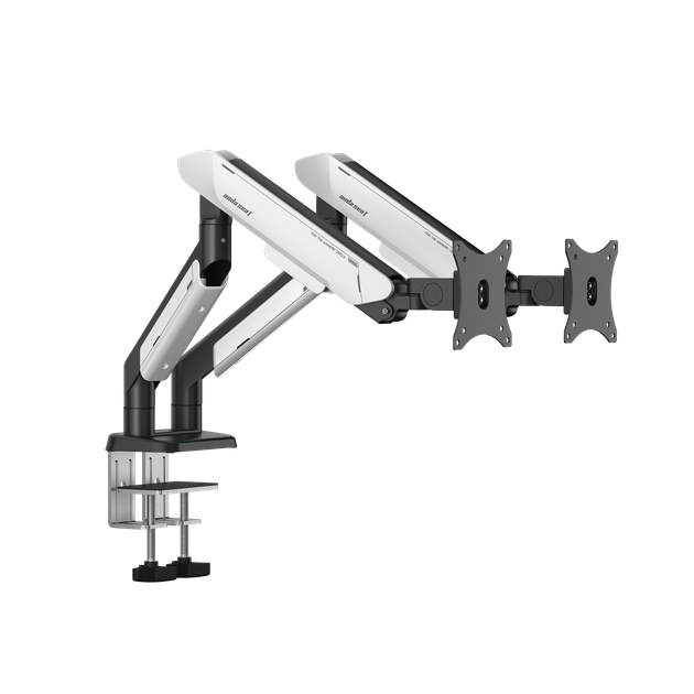 Настільне кріплення для двох моніторів Anda Seat Stealth PRO II Duo 17’’-42’’ Black & White (AD-W-A9-2S-BW) - Фото 1 Настільне кріплення для двох моніторів Anda Seat Stealth PRO II Duo 17’’-42’’ Black & White (AD-W-A9-2S-BW) - изображение 1